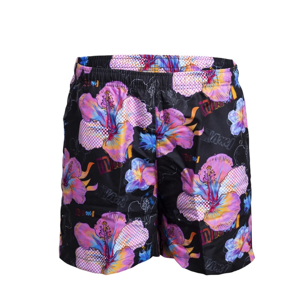 Miami Heat COURT CULTURE MIAMI MASHUP VOL. 2 FLORAL SWIM SHORTS